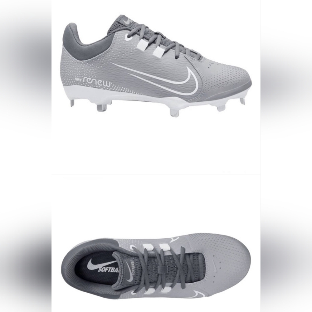 Nike Women's Gray Soccer Cleats - Picture 2 of 5